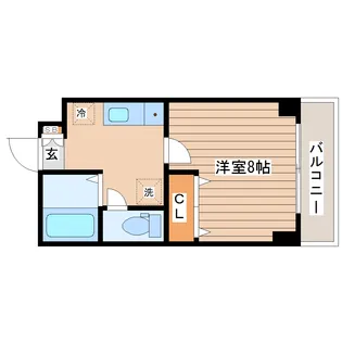 サンクレストベア【3階】の間取り