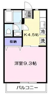 ミ・ハイム【2階】の間取り