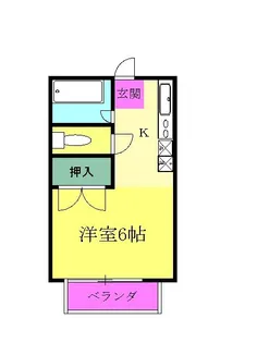 サマックスロイヤルK・O【1階】の間取り