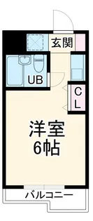 シャトーライフ弘明寺【1階】の間取り