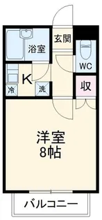 サンポート浅井【2階】の間取り