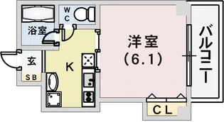 スミエール弐番館【3階】の間取り