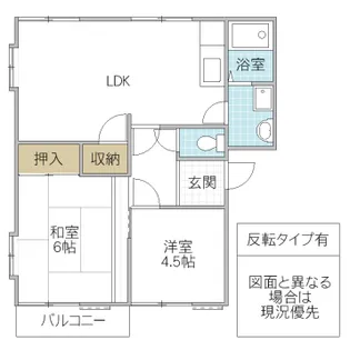 千波アークガーデン A1棟【1階】の間取り