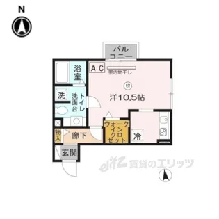 リバブル南町【1階】の間取り