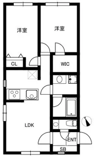 Sincerite MINAMIAZABU サンセリテ南麻布【3階】の間取り