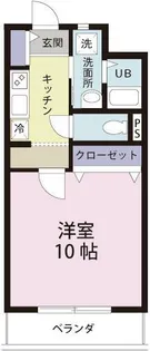 ジュンオアシス【2階】の間取り