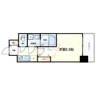 クレアート大阪EAST G4【3階】の間取り