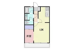 メゾンドール下石倉【2階】の間取り