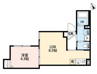 robot home 大塚【3階】の間取り