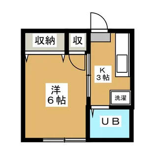 みすぎハイツ【1階】の間取り