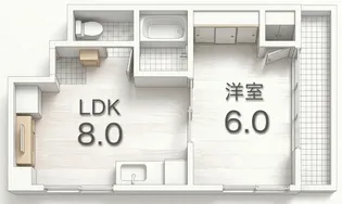 岡田ビル【4階】の間取り
