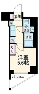 Log登戸駅前【2階】の間取り
