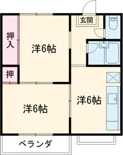エスポワール平【2階】の間取り