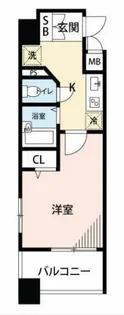 メインステージ銀座【2階】の間取り