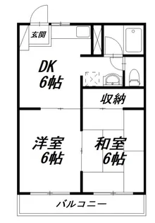 アーバンライフ壱番街【2階】の間取り