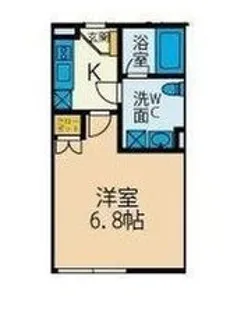 レモングラスB棟【2階】の間取り