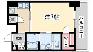 エステムヒルズ新大阪【4階】の間取り