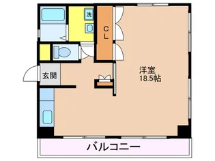 手嶋ビル【3階】の間取り