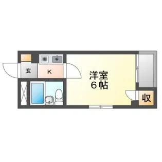 アルティメイトbuildg.平野町【2階】の間取り