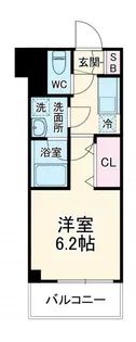 S-RESIDENCE横濱磯子alize【4階】の間取り