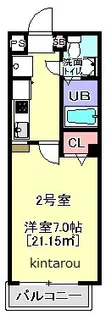 プリモクラッセ登戸【3階】の間取り