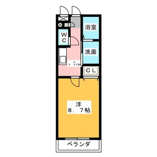 K-Room平子【2階】の間取り