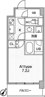 JMFResidence町田【3階】の間取り