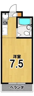 北西館【1階】の間取り