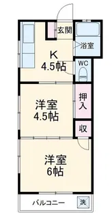 コートMTK【3階】の間取り