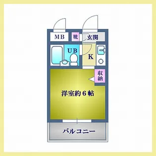 アーバンコート南行徳【1階】の間取り
