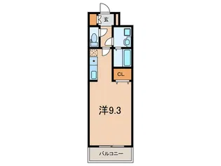 ファラン三田II【3階】の間取り