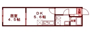 パークシードあざみ野【3階】の間取り