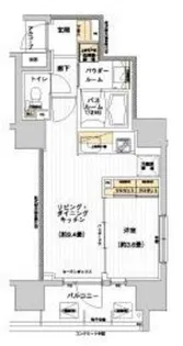 フェローネ入谷【3階】の間取り