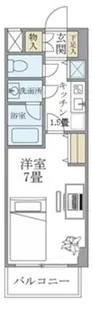 北品川アパートメント【4階】の間取り