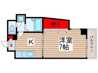 浅野ビル【5階】の間取り