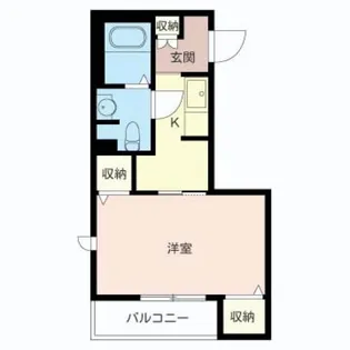 ウエストサイド松が岡 (2F)【2階】の間取り