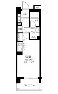 東京都品川区南大井4【マンション】の間取り