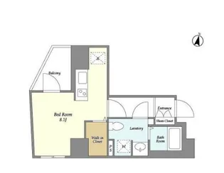 ピュアレジデンス小石川【4階】の間取り