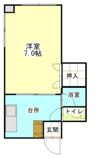 ウィル藤崎宮前【1階】の間取り