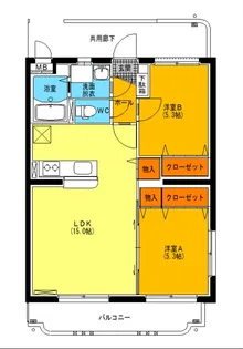 ユーミーあだちIII【2階】の間取り