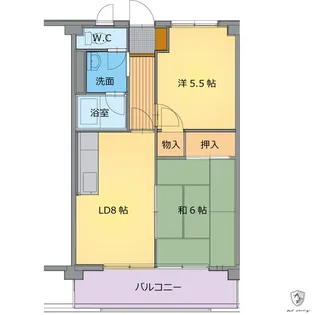 レジデンス・アダージオ【2階】の間取り