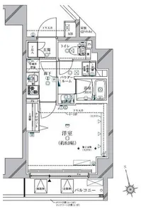 クレイシア三軒茶屋【9階】の間取り