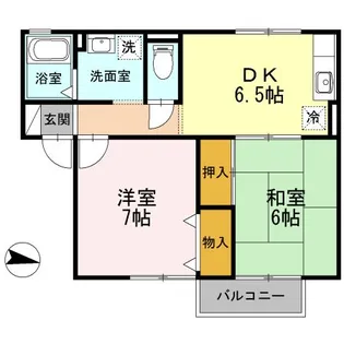 メゾンソフィア B【1階】の間取り
