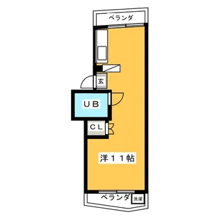 メゾン・エーグレット【3階】の間取り