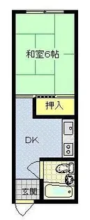 フォレストインアート【2階】の間取り