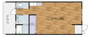 第2ハイツフジ【1階】の間取り