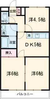 コーナーハイツ【3階】の間取り