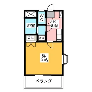 マウンティン藤【5階】の間取り