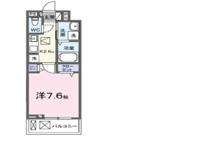 ヒカルサ奈良大森サウス【1階】の間取り