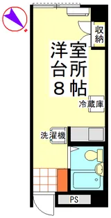 第一野田マンション【4階】の間取り